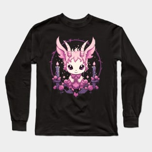 Kawaii Baphomet Girl Long Sleeve T-Shirt